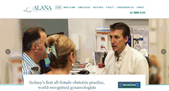 Desktop Screenshot of alanahealthcare.com.au